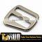 wholesale adjustable zinc alloy flat fabric canvas belt buckle