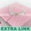 Pink heart shape closure custom paper jewelry box jewelry packaging box