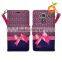 Leather sublimation flip cell phone cover case wallet case for LG G5