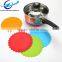 Silicone Table Pad Round Placemat Rose Drink Cushion Heat Resistant Cup Coaster