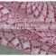Good price beautiful pink allover water soluble lace fabric for garment