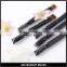 Cheap disposable Double sided Fiber hair Mascara Eyeliner Compact Makeup Brushes