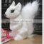 Real Size Realistic Taxidermy Figurine squirrel graduation plush toy