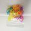 Fun Assorted shapes sizes silicone rubber loom bandz for kids
