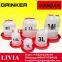 China top brand new plastic material chikcen feeders chicken drinkers