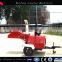 trailer mounted 50hp diesel engine 8 inch hydraulic feeding with two hydraulic motor rollers feeding wood chipper