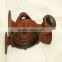 Grey iron sand castings with red paint custom made in China