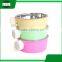 pet accessories stainless steel fixed cat dog pet feeder water food bowl