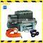 Heavy duty 12V 24V utility air compressor winch 10000lb
