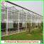 Hot Sale Multi-span Glass 9.6m Agriculture Greenhouse for Vegetables