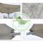 Waterproof Elegant Shape White Tarpaulin Tensile Structure