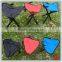 metal Outdoor Camping Triangle Fishing portable folding step stool