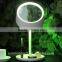 Color folding Storage makeup mirror led girl birthday gift