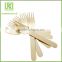 Disposable Wooden Cutlery 250pc Set Biodegradable Utensils