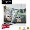 Cute design printed cushion linen fabric sofa/car seat cushion covers