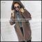 The Latest Women Fashion Long Style Short Lamb Skin Fake Fur Coats