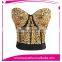 2015 New style Golden Fashion Stained Corset For Hot Girls