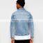 light blue with two pocket men casual jacket with button