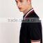 Men's slim fit colorful collar fashion polo shirt,polo shirt different colors