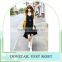 2016 summer Fashion round collar clothing ,sleeveless irregular dresses skirt, Dovetail vest design dress skirt