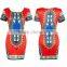 Walson Women Traditional African Print Fitted Dashiki Bodycon Dress