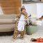 wholesale pajamas costume unisex animal onesie for children leopard