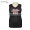 Customized quick dry sublimated basketball jersey black