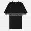 Wholesale oem fashion Mock Panel t shirt