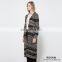 Ladies Mid weight acrylic pocket full length sleeves allover knitted cardigan