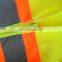 2016 SUNWAY Hot Sale Construction Reflective Working Safety Vest With Zipper