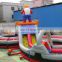 Free Style Inflatable Amusement Rides Park With Obstacle Course