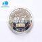 Wholesale professional custom made cheap engraved silver school souvenir coin
