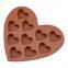 Free Sample Food Grade Heat resistant Nontoxic Silicone Cake Mold Baking Mousse Pudding Chocolate Mold Tool Love Shape