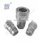 High pressure female and male 1/2 inch ISO 72411 A ANV hydraulic quick couplings for tractor