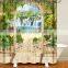 i@home home goods shower curtains polyester pink for bathroom custom digital printing