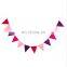 cusotomize size and color string flag felt