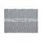 Machine woven throw floor rug grey carpet for living room geometric bath rug