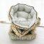 HQP-JJ02 HongQiang Amazon New Winter Cotton Calming Round Cozy Fluffy Pet Bed for Dogs Pet Mat