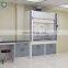 Steel structure epoxy resin tabletop laboratory fume hood