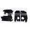 Black Set 4pcs Front Rear LH RH Inside Door Handles For 07-11 Hyundai Accent