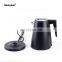 Honeyson new 5 star hotel supplies luxury black 0.8L cordless electric kettle