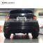 PP Material RR Body Kits 2011-2015 Year up for Range Evoque to SVR Style With Front Bumper Rear Bumper for RR SVR