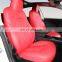 Automotive electronic heathed seat covers cushion 12v heat white red cars chair seat cover pu leather car seats cover for tesla