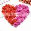 72/144Pieces Christmas Decorative Flower Wreath Rose Flowers Wall Wedding Decor Scrapbook Artificial Flowers