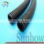 SUNBOW Flexible Corrugated 7.0*10.0 Black Standard Polyamide Flexible Pipe For Wiring Harness In AUTOMOBILE