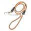 durable high elastic nylon material dog rope leash with safe handle