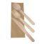 FSC certified disposable wood cutlery disposable dinnerware wooden cutlery set biodegradable spoons knives