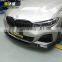 Carbon black  front splitter For BMW G20 2019+  Front Bumper Lip Splitters
