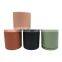 New Custom Cheap Outdoor Indoor Garden Decorative Nordic Round Ceramic Succulent Planter Flower Plant Pot for Home Decor