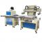 Micro adjustment semi-auto single color paper print silk screen printing machine with UV dryer